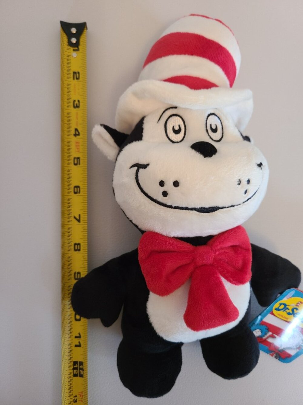 Dr Seuss Cat in the Hat Plush Doll Toy NWT - Picture 4 of 13